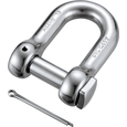 D-Shackle with Square Head Pin and Cotter Pin