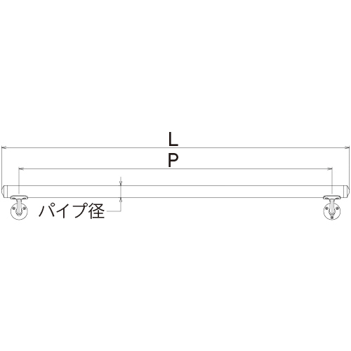 ステンレス製 壁付手摺 (自在L型ブラケット仕様)｜浅野金属工業