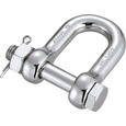 D-Shackle with Hex Head Pin and Cotter Pin