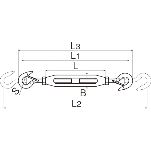 Cad ターン バックル