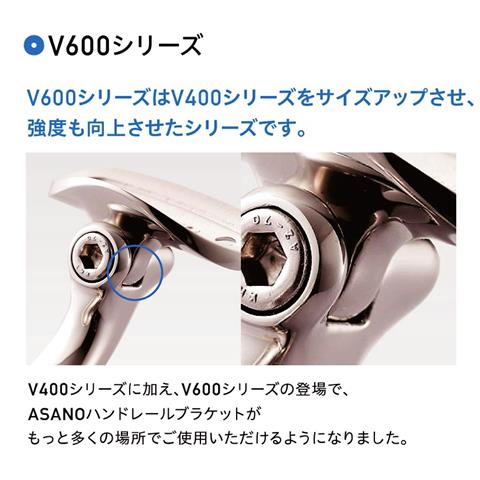 ねじと 浅野金属工業 V600 自在L型ブラケット 継手タイプ (ヘアライン・アンカー) φ35 AK42335H KanamonoYaSan